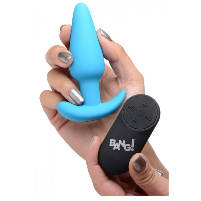 Bang 21X 振动硅胶肛塞带遥控器