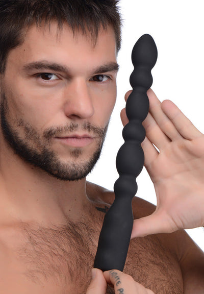 Viper Beads 硅胶肛珠振动器