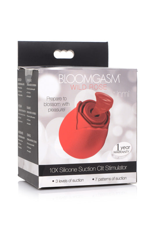 Bloomgasm 10倍硅胶吸力阴蒂刺激器