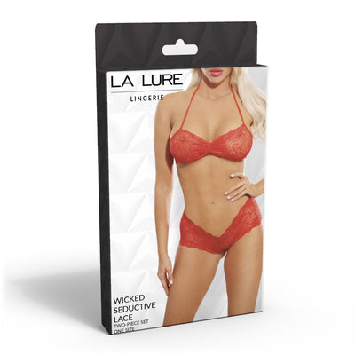 La Lure 魅惑曼妙贴丝分体套装