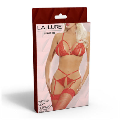 La Lure 性感撩人雅致分体套装