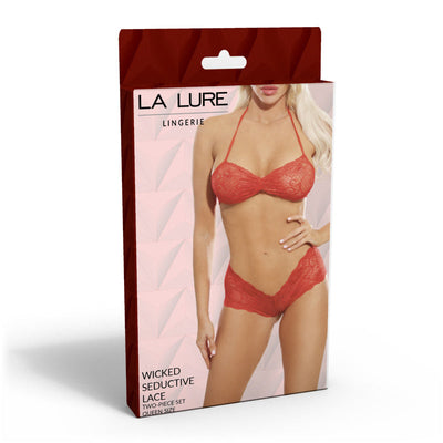 La Lure 魅惑曼妙贴丝分体套装