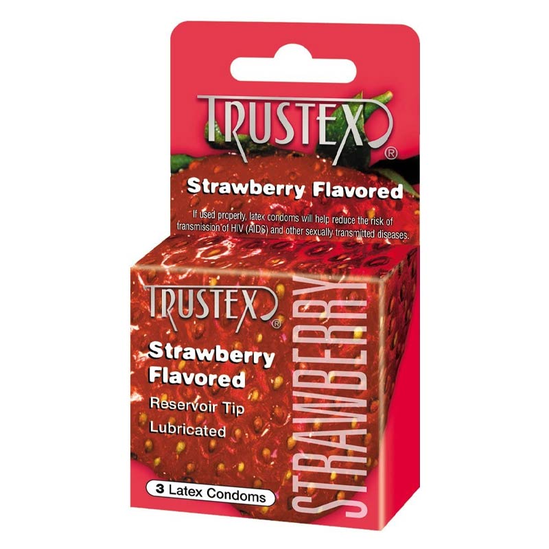 Trustex 草莓味 3 包装